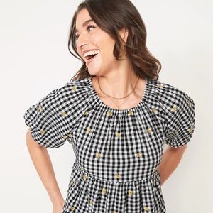 Puff-Sleeve Blouse🌻